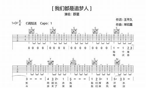 我们都是追梦人串词_我们都是追梦人串词报