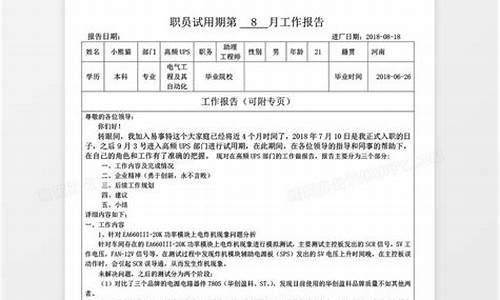 试用期转正工作总结_试用期转正工作总结怎么写